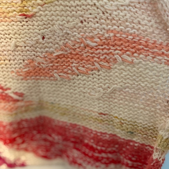 Anthropologie Daily Practice Bethany Chunky Knit Cardigan Sunrise/Sunset Sz XS/S - Picture 11 of 14